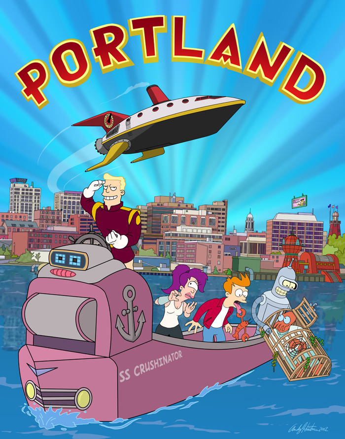 Futurama Portland